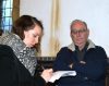 Parish warden Brian Mutch are pictured during an interview with Northern Echo reporter Flossie Mainwaring-Taylor
