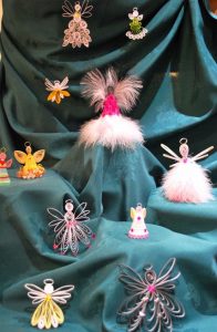 Hand-made miniature angels