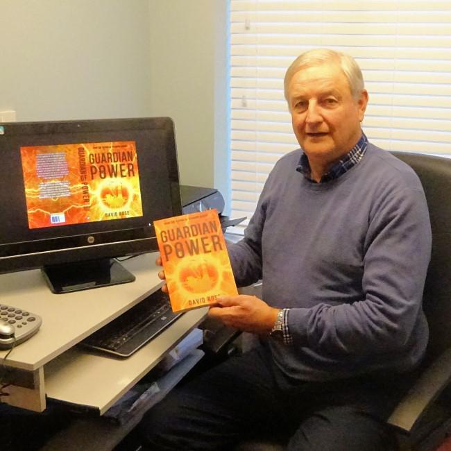 David Rose with his latest novel